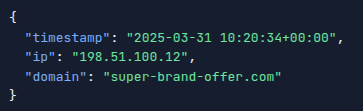 KQL query results